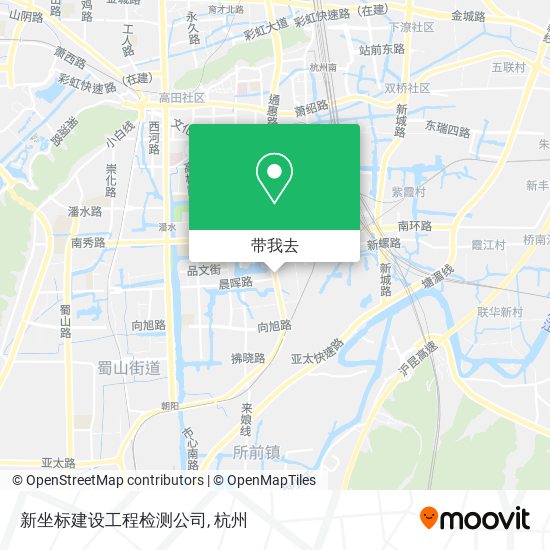 新坐标建设工程检测公司地图