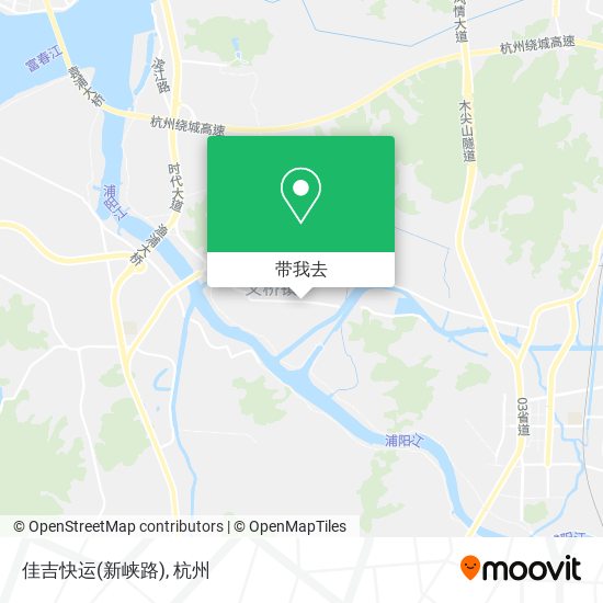 佳吉快运(新峡路)地图