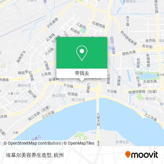 埃幕尔美容养生造型地图