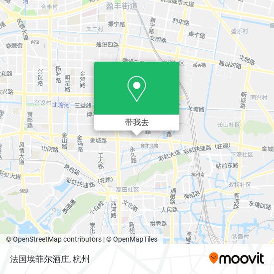 法国埃菲尔酒庄地图