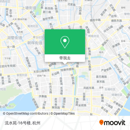流水苑-16号楼地图