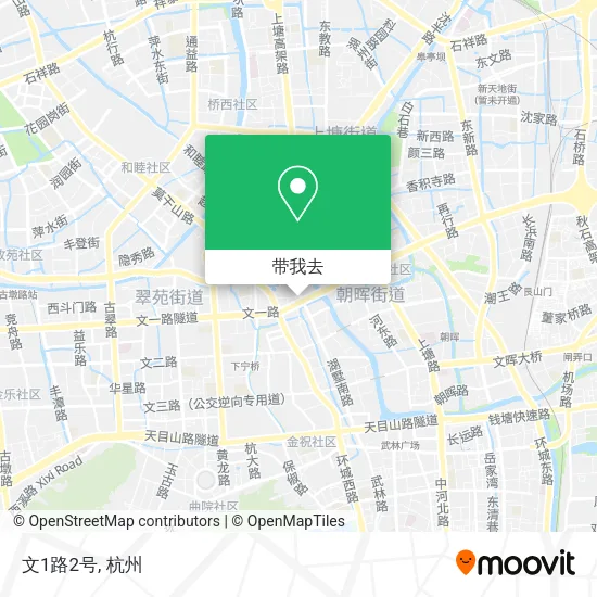 文1路2号地图