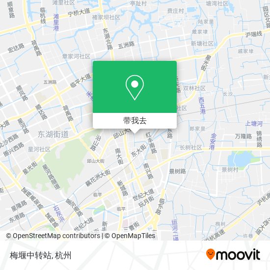 梅堰中转站地图