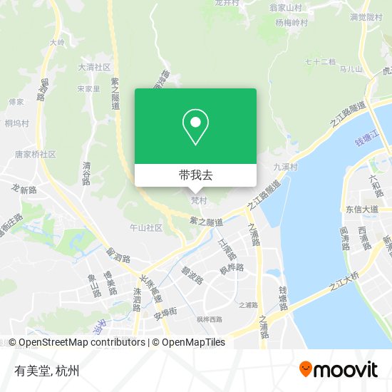 有美堂地图