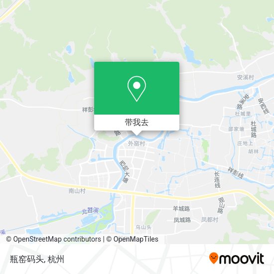 瓶窑码头地图