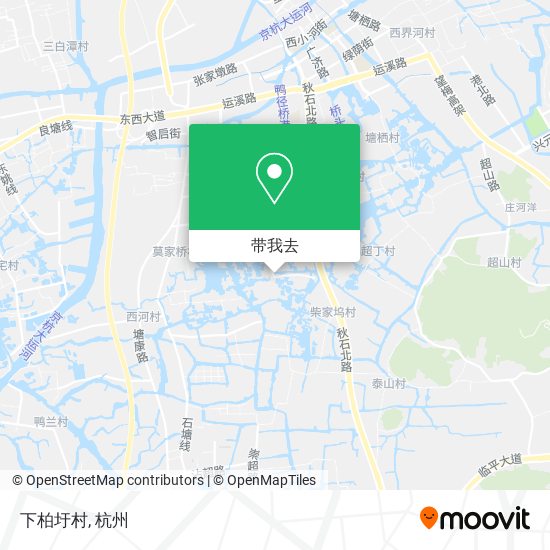 下柏圩村地图