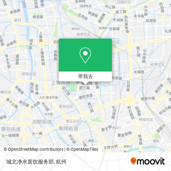 城北净水直饮服务部地图