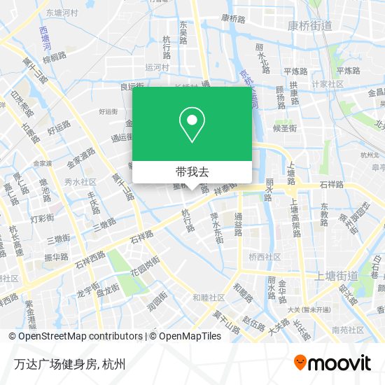 万达广场健身房地图