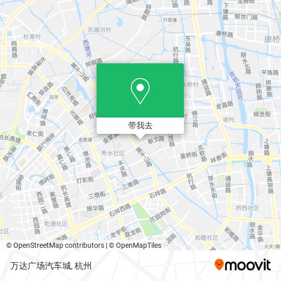 万达广场汽车城地图