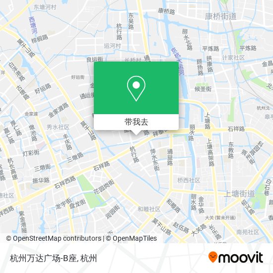 杭州万达广场-B座地图
