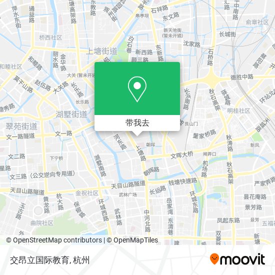 交昂立国际教育地图