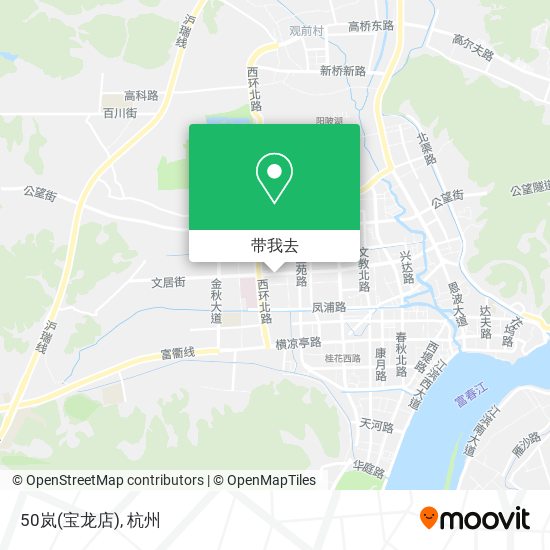 50岚(宝龙店)地图