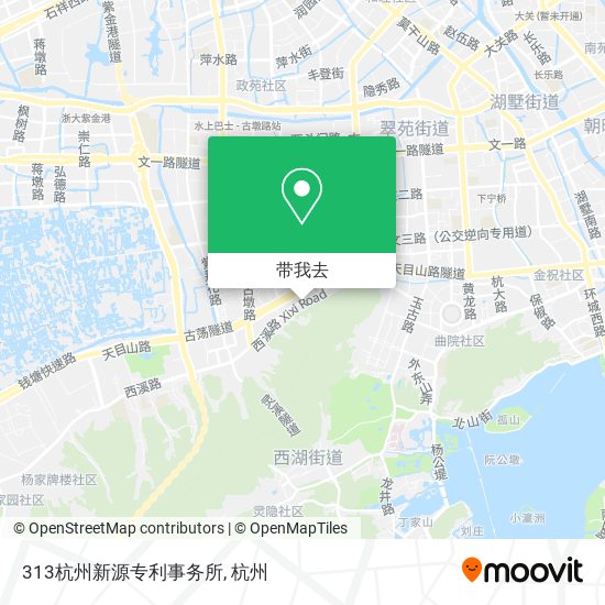 313杭州新源专利事务所地图