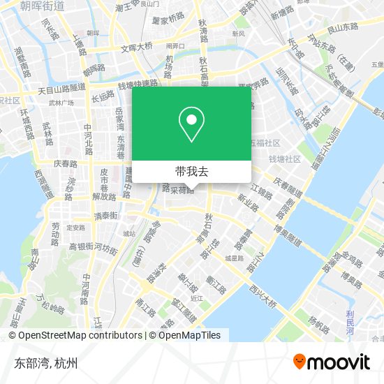 东部湾地图