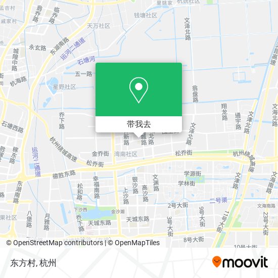 东方村地图