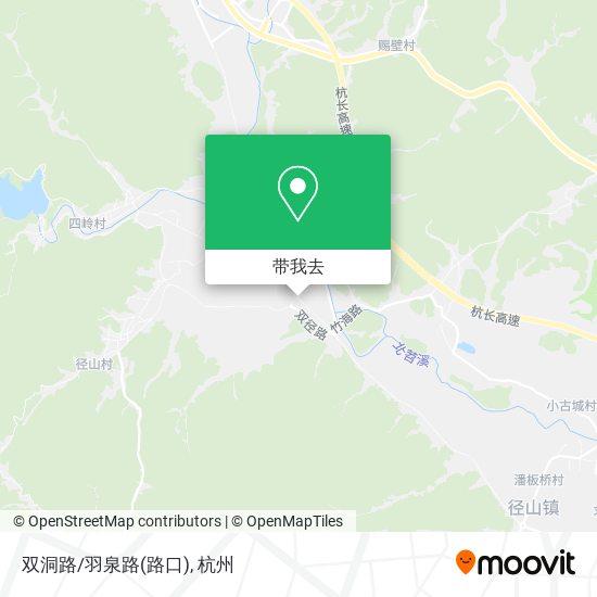 双洞路/羽泉路(路口)地图