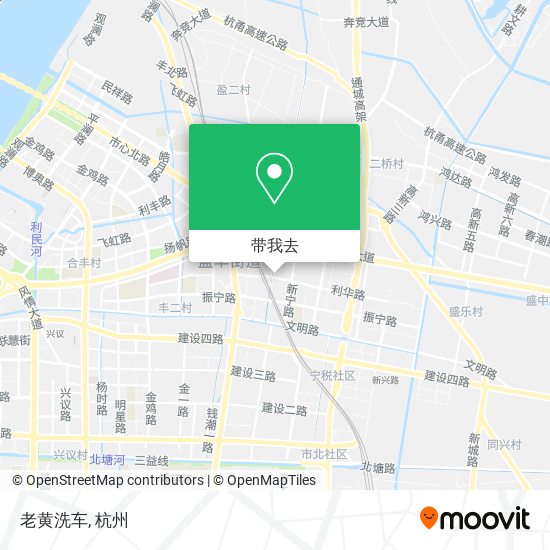 老黄洗车地图