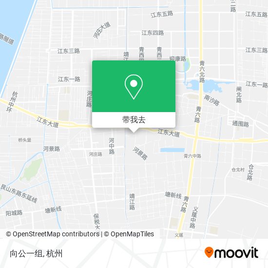 向公一组地图