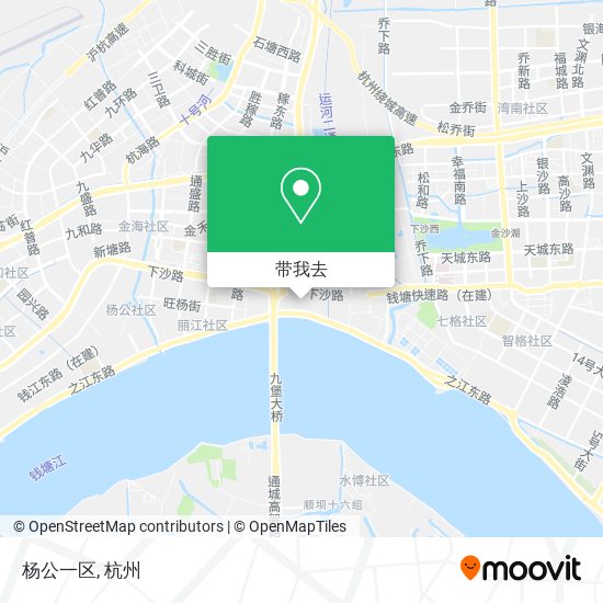 杨公一区地图