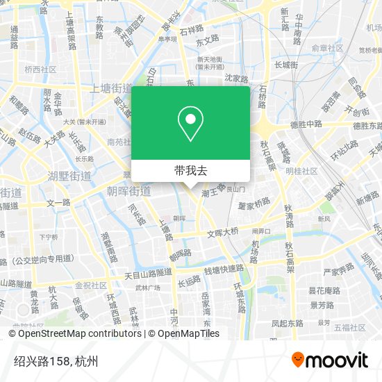 绍兴路158地图