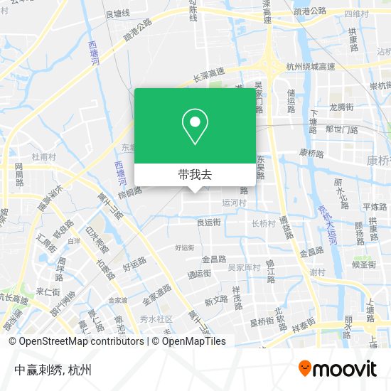 中赢刺绣地图