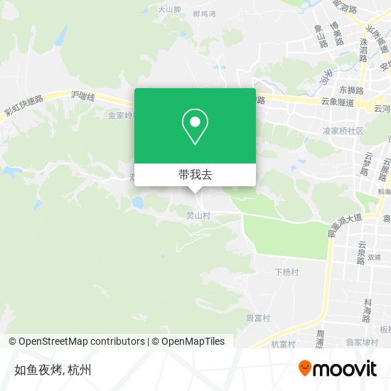 如鱼夜烤地图