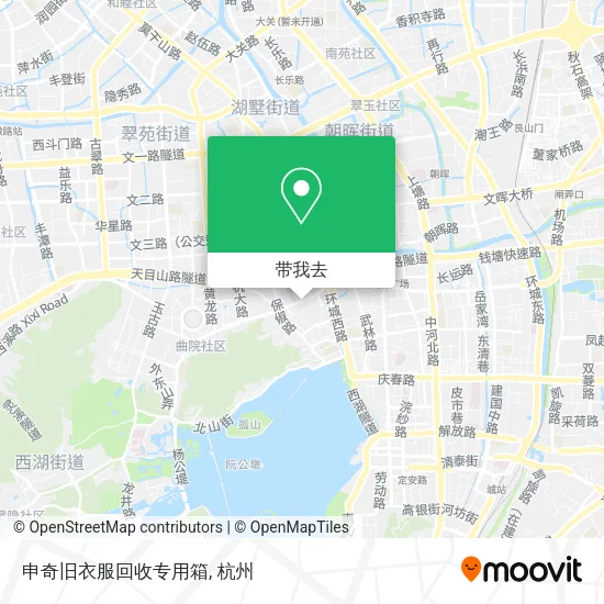 申奇旧衣服回收专用箱地图