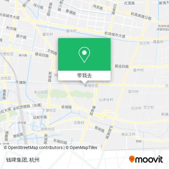 钱啤集团地图