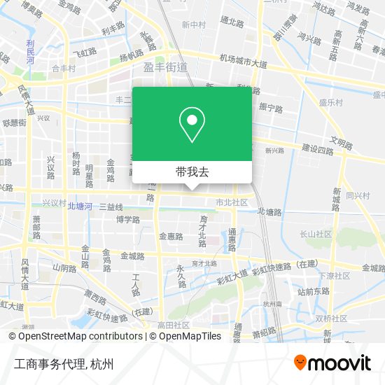 工商事务代理地图