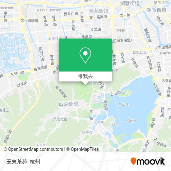 玉泉茶苑地图