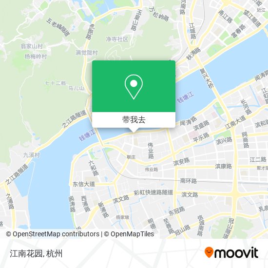 江南花园地图