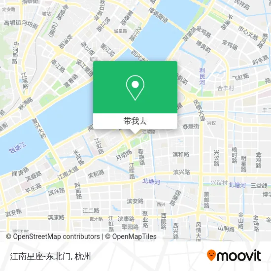 江南星座-东北门地图