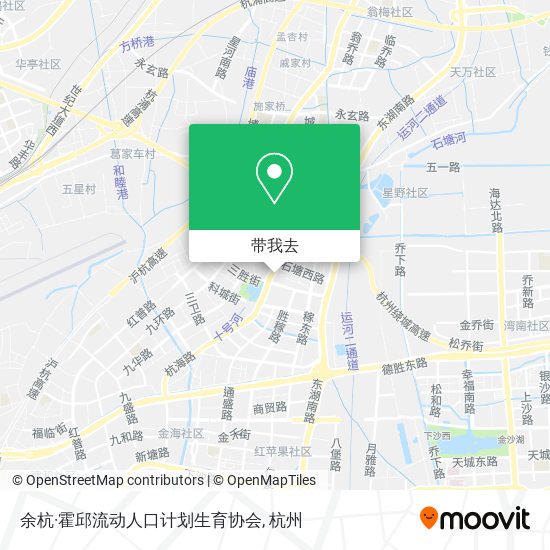 余杭·霍邱流动人口计划生育协会地图