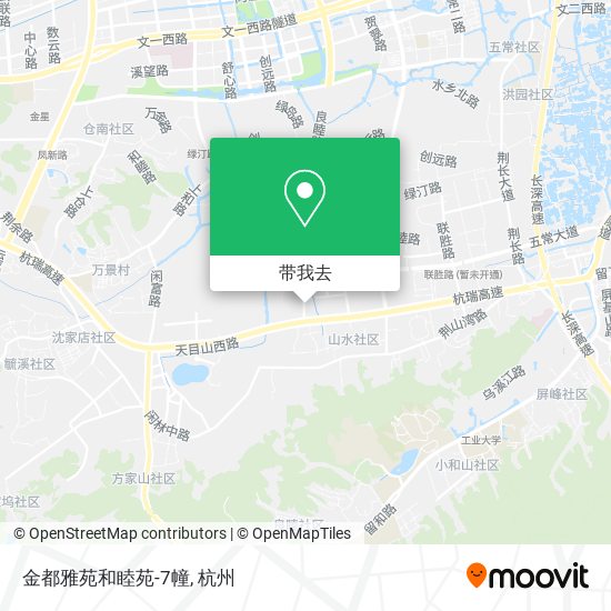 金都雅苑和睦苑-7幢地图