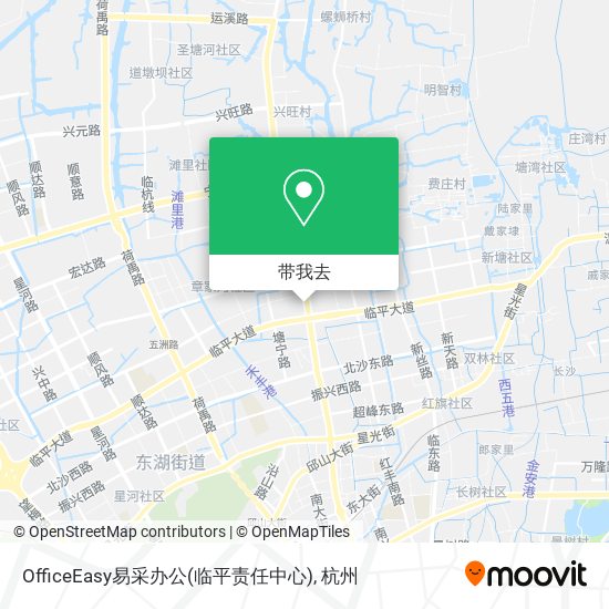 OfficeEasy易采办公(临平责任中心)地图