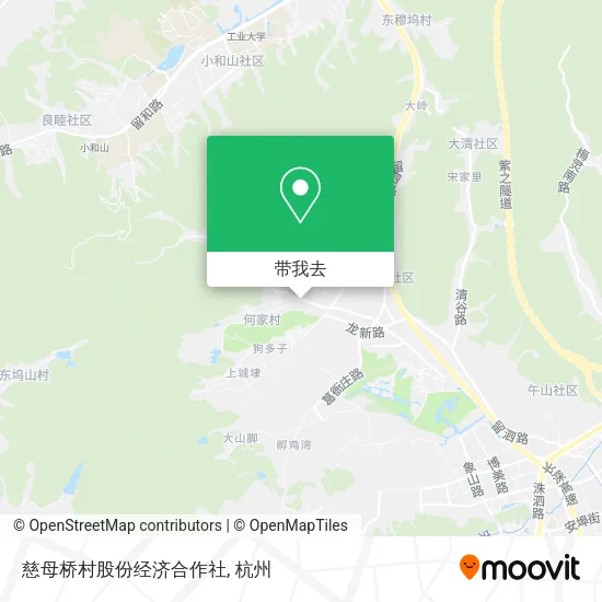 慈母桥村股份经济合作社地图