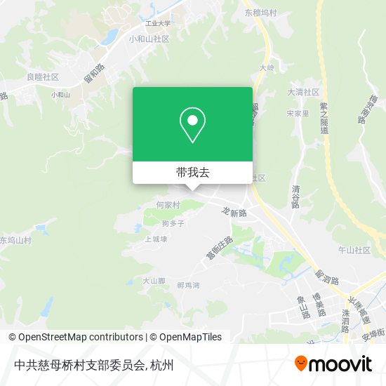 中共慈母桥村支部委员会地图