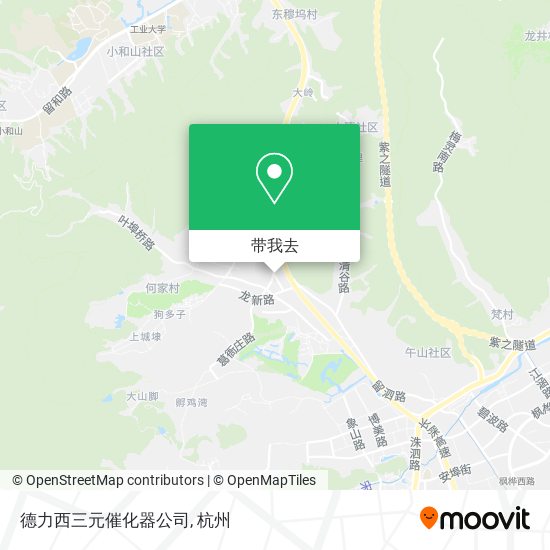 德力西三元催化器公司地图