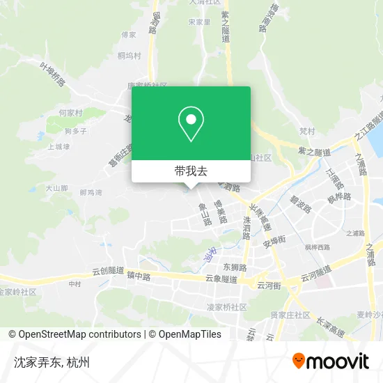 沈家弄东地图