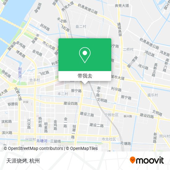 天涯烧烤地图