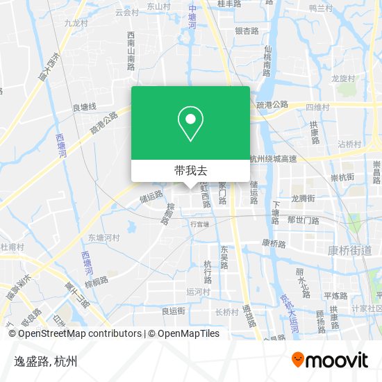 逸盛路地图