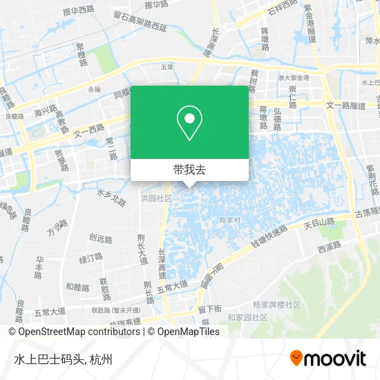 水上巴士码头地图
