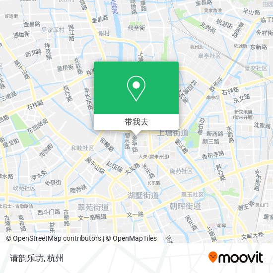 请韵乐坊地图