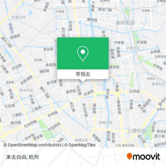 来去自由地图