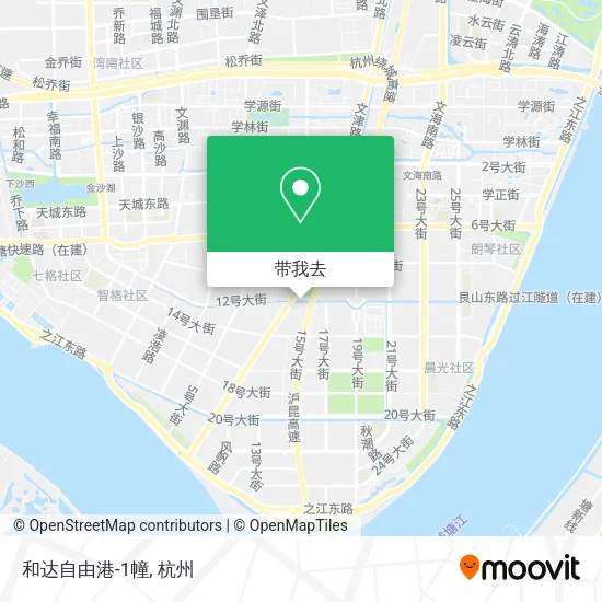 和达自由港-1幢地图