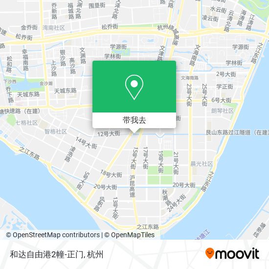 和达自由港2幢-正门地图