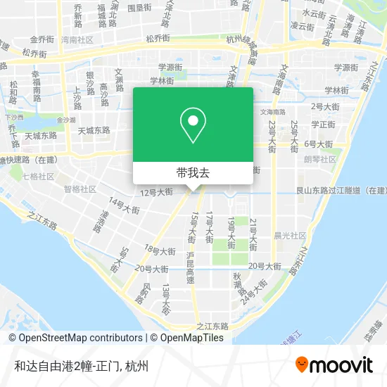 和达自由港2幢-正门地图