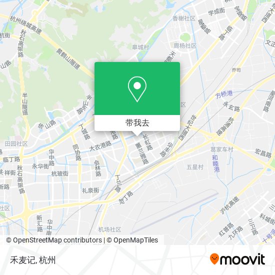 禾麦记地图