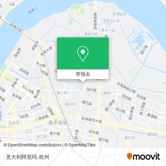 意大利阿尼玛地图
