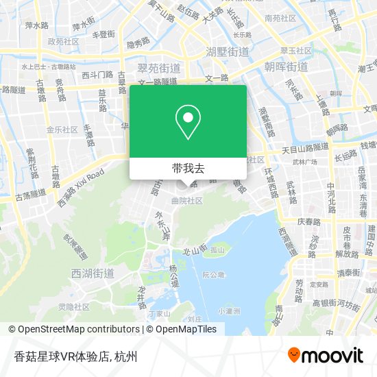 香菇星球VR体验店地图